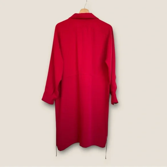 Aritzia Babaton Howitt Red Dress Cargo Jacket - Picture 4 of 7